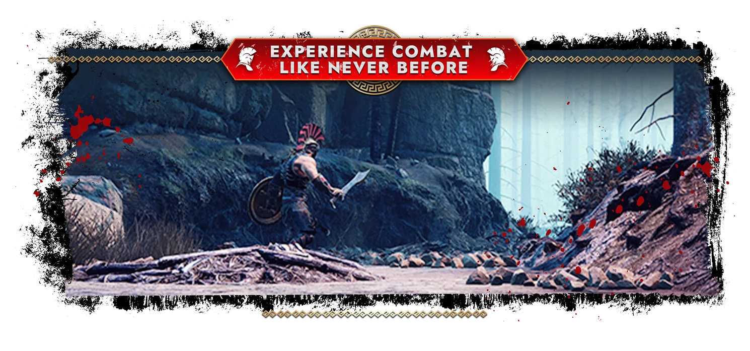 Achilles: Legends Untold, Keyart Experience Combat Like Never Before, Ruins